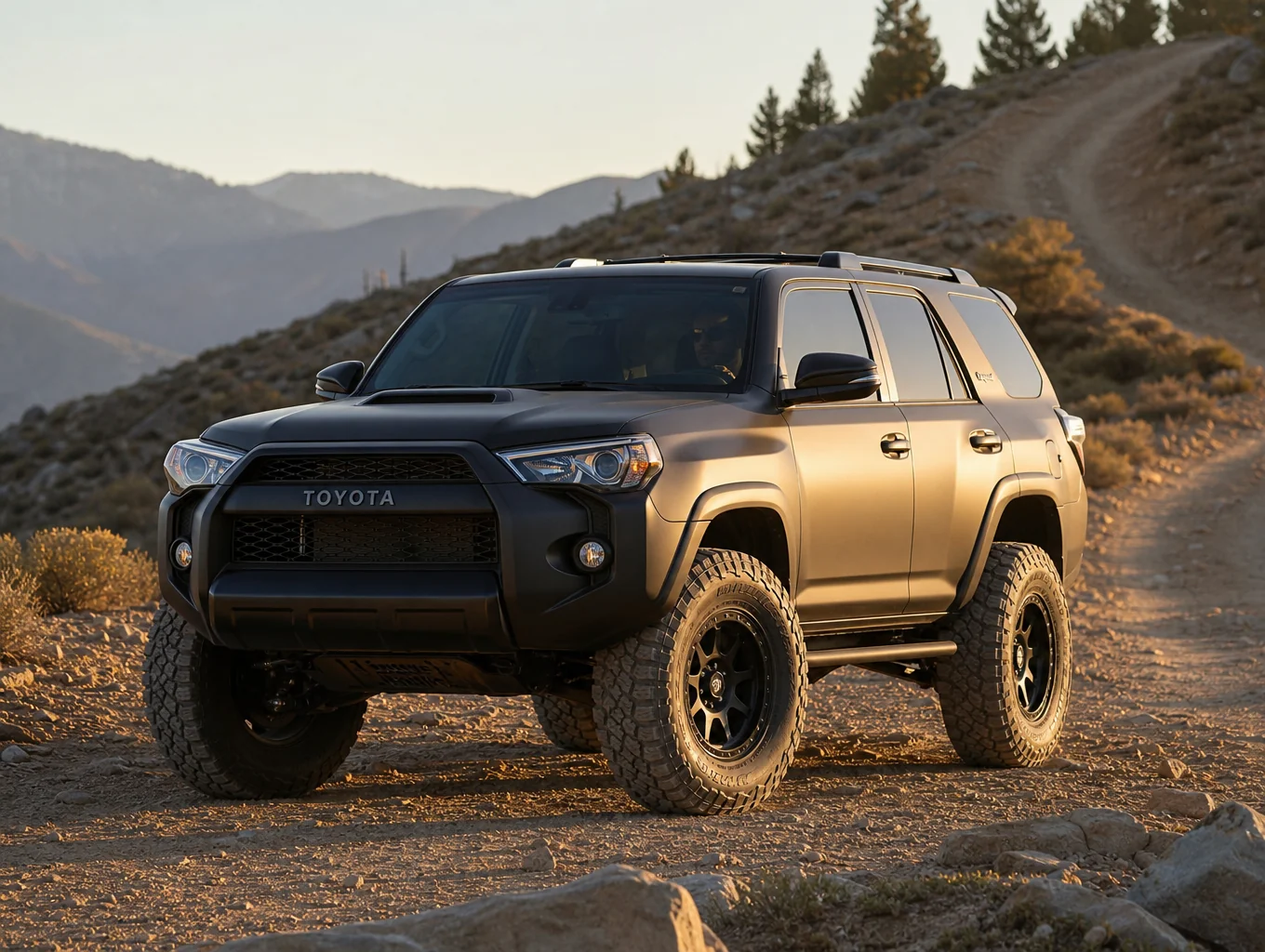 Upgraded all-terrain custom overland SUV